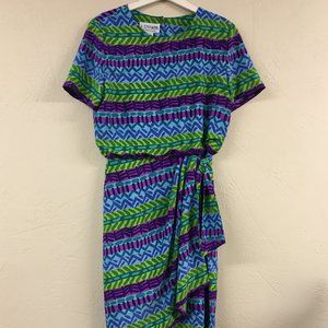 Vintage J. Stevens Dress Womens sz 10